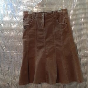 Ginger Mary size 34 corduroy color cream or brown